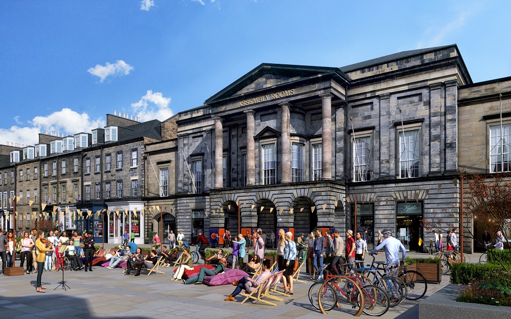 In Pictures Carfree vision unveiled for Edinburgh’s Street
